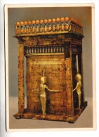 Egypte - Tut Ank Amen's Treasures - Canopic Shrine And Golden Figures Of Goddesses - Museos