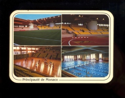 Principauté De MONACO : Stade Louis II Football Stadium Foot Calcio Stadio Complexe Sportif Volley Ball Piscine - Fontvieille