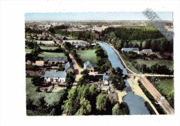 18 - LERE, Le Pont Des Houards, écluse, Canal, Vue Aérienne - En Avion Au Dessus De .... - Lapie N°1 - Lere