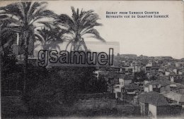 Asie - Liban - Beirut - Beyrouth Vue Du Quartier Sursock. - (voir Scan). - Liban