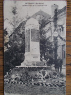 52 - BOURMONT - Le Monument De La Grande Guerre. (animée - Rare) - Bourmont