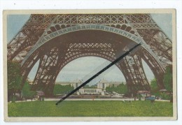 CPA - Paris - Le Palais De Chaillot Et La Tour Eiffel  - Cachet Au Dos:Souvenir De La Tour Eiffel 1948 - Tour Eiffel