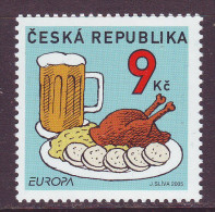 Tschechische Republik 2005. Europa. 1 W. MNH. Pf.** - Unused Stamps