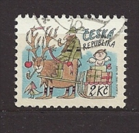 Czech Republic  Tschechische Republik  1993 Gest. Mi  28 Sc 2907 Christmas, Weihnachten. C.1 - Gebruikt