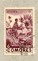 COMORES : Femme Indigène - - Used Stamps