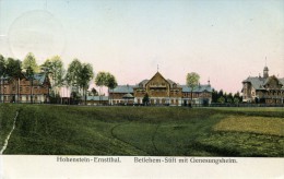 Allemagne Saxe HOHENSTEIN ERNSTTHAL Betlehem Stift Mit Genesungsheim   ......G - Hohenstein-Ernstthal