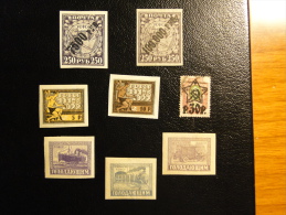 Période 1922 - Unused Stamps