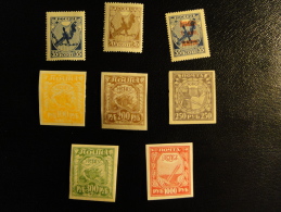 Période 1921 - Unused Stamps