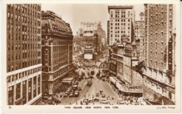 New York City, Times Square, Street Scene, C1930s Vintage Real Photo Postcard - Time Square