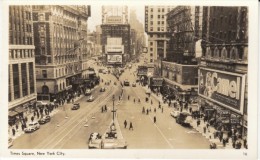 New York City, Times Square, Street Scene, Camel Cigarette Billboard, C1940s Vintage Real Photo Postcard - Time Square