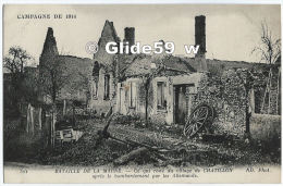 Campagne De 1914 - Bataille De La Marne - Ce Qui Reste Du Village De CHATILLON Après Le Bombardement Par Les Allemands - - Châtillon-sur-Marne