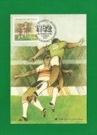 Portugal  1982  Mi.Nr. 1561 , Sportereignisse - Fußball - Maximum Card - 24.03.1982 - Tarjetas – Máximo