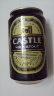 Vietnam Castle Stout 330ml Empty Beer Can / Opened By 2 Holes - Cans