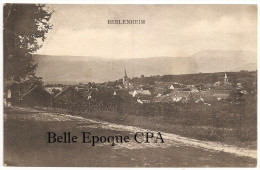 68 - BEBLENHEIM - Vue Générale +++ Félix Luib, édit., Strasbourg, 1925 +++++ Vers Paris, 1926 +++ RARE - Autres Communes
