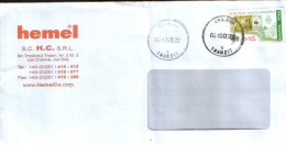 Romania -  Letter Circulated In 2005 With  Stamp ,monetary Reform - Briefe U. Dokumente