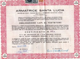 1970 PALERMO - ARMATRICE S. LUCIA - Navegación