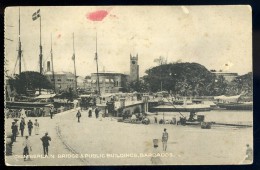 Cpa Chamberlain Bridge & Public Buildings  ,  Barbados , Barbades      AG15 19 - Barbades