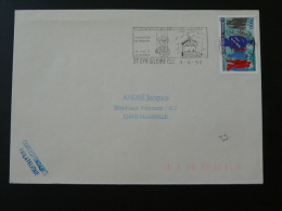 37 Indre Et Loire Saint Cyr Sur Loire Marionnettes Puppets 1998 - Flamme Sur Lettre Postmark On Cover - Marionetten