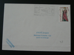 38 Isere Fontaine Tramway 2004 - Flamme Sur Lettre Postmark On Cover - Tranvie