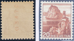 Schweiz 1948 Zu#287 RM Rollenmarke 20Rp  ** Postfrisch - Franqueo