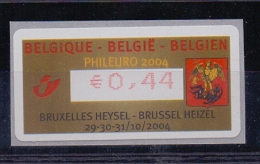 BELGIË/BELGIQUE :2004: Frankeervignet/Vignette D´affranchissement : Postfris,Neuf,MNH :  ## PHILEURO 2004 ## .... - Mythology