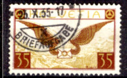 Svizzera-265 - 1929 - Unificato: N. A13 (o) - Privo Di Difetti Occulti. - Gebraucht