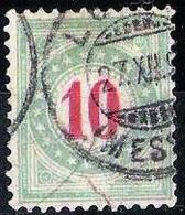 Porto 1883 "blaugrün/vert-bleu" Zu 18 A-N Mit ⊙ LOCLE 27..XII.9?   (Zu CHF 110.00) - Taxe