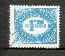 AUTRICHE Taxe  1,20s Bleu Clair 1947  N°224 - Taxe