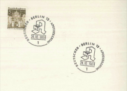 DEUTSCHLAND Germany Deutscher Apothekertag 1969 Stettin Pommern - Lettres & Documents