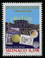 MONACO - 2014 - 22e Grande Bourse,  Timbres Et Monnaies - 1v Neufs // Mnh - Ungebraucht