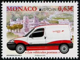 MONACO - 2013 - Voiture Postale, Europa 2013 - 1v Neufs // Mnh - Ongebruikt