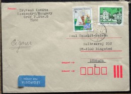 Hungary    Letter To  Denmark   ( Lot 5687  ) - Briefe U. Dokumente