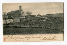 Ref 196 - CHEF-BOUTONNE - Vue Générale (1904 - CARTE PIONNIERE - Scan Du Verso) - Chef Boutonne