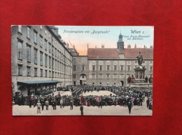 AUSTRIA - WIEN 1 - FRANZENSPLATZ MIT "BURGMUSIK" - ANNULLO IN CARTELLA BADEN 1 - Raabs An Der Thaya