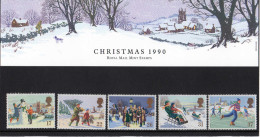 GREAT BRITAIN 1990 Christmas Presentation Pack - Presentation Packs