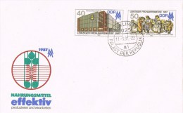 12886. Entero Postal BERLIN (alemania DDR) 1987. Fechador Palast Der Republik - Postkarten - Gebraucht