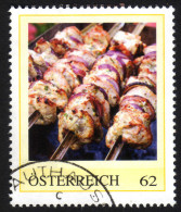 ÖSTERREICH 2014 - Grillspezialitäten - PM Personalized Stamp Used - Personnalized Stamps