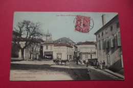 Delcampe - Cp  Castelnau Magnoac La Place Basse Couleur - Castelnau Magnoac