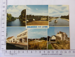 CPM 77) Seine Et Marne - BAGNEUX SUR LOING - Le Nouveau Pont Sur Le Loing Et Le Canal - Bagneaux Sur Loing