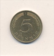 1991-5 Pfennig - 5 Pfennig