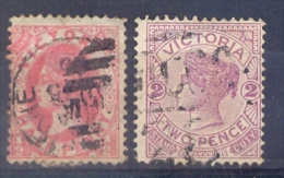 Oceanie - Australie - Yv.- 1884 - 1886 - 83 + 85 - Victoria - Gestempeld - Gebruikt