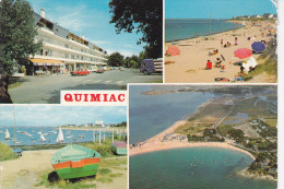 MESQUER (44-Loire-Atlantique), Station Balnéaire De Quimiac, Centre Commercial, Plage, Bateau, Ed. Vieux-Chouan - Mesquer Quimiac