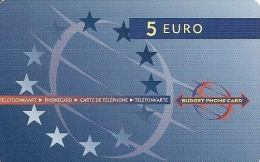 CARTE PREPAYEE-NL-BUDGET-5€ GRATTEE--TBE - [3] Tarjetas Móvil, Prepagadas Y Recargos