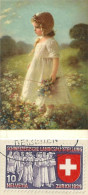 AK  "Mädchen Auf Der Blumenwiese"  (Farbverschiebung)               1939 - Abarten