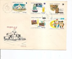 Exposition De Montréal -1967 ( FDC De C-uba à Voir) - 1967 – Montreal (Canada)