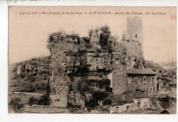 47 - MONFLANQUIN ET SES ENVIRONS . GAVAUDUN . RUINES DU CHÂTEAU . CÔTÉ SUD-OUEST - Réf. N°9300 - - Monflanquin