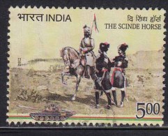 India Used 2012, The Scinde Horse, Defence Tank, Army, Etc, (Sample Image) - Oblitérés