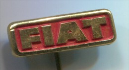 FIAT - Car  Auto  Automobile, Vintage Pin  Badge - Fiat