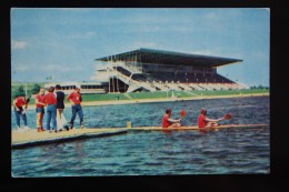 Moscow. Krylatskoye. Old Postcard   USSR - Rowing -  1976  KAYAK - Rudersport