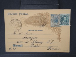 BRESIL-Entier Postal Obl De Rio Pour La France En 1907  A Voir  LOT P5035 - Ganzsachen